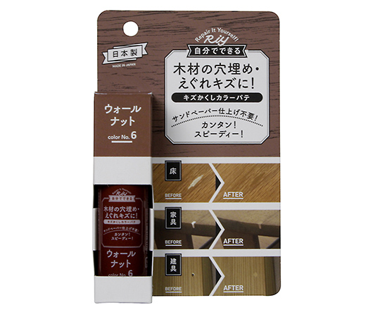 キズかくしカラーパテ　ウォールナット