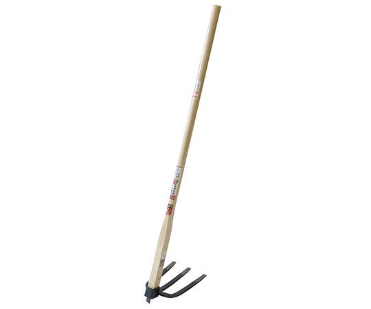 金象　三本備中鍬　1050mm　樫柄付