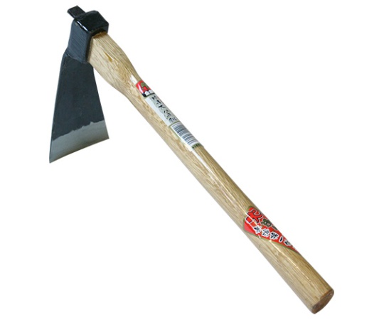 金象　鍛造片手大バチ鍬　柄付