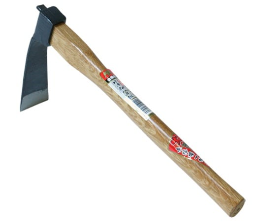 金象　鍛造片手細バチ鍬　柄付