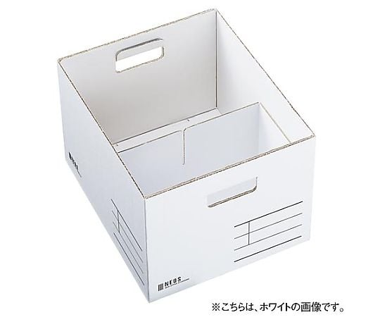 超超大特価‼️ Lサイズ 44枚入り8袋‼️ 9500❗️残り6ケースです❗️ 63-5661-48 収納ボックス<NEOS>Lサイズ・フタ付き白 A4-NELB-W