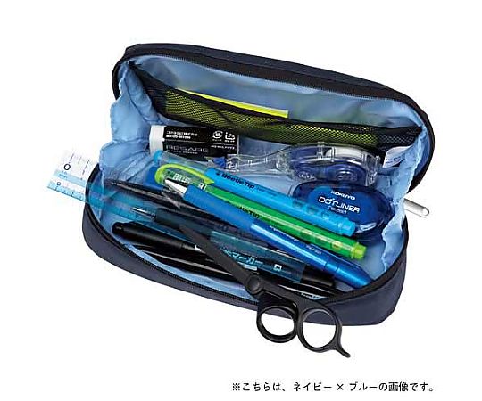 Kokuyo Pencil Case, Shellbro, Gray x Pink (f-vbf190-3)