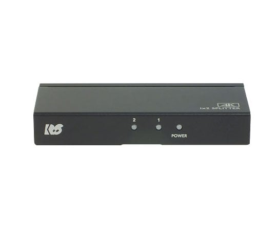 ラトックシステム63-5687-66　4K60Hz対応　1入力2出力　HDMI分配器 RS-HDSP2P-4K