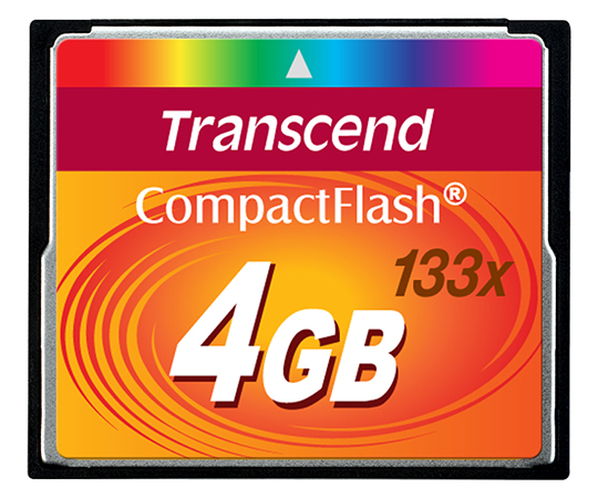4GB CompactFlashカード 133 TS4GCF133