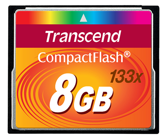 8GB CompactFlashカード 133 TS8GCF133
