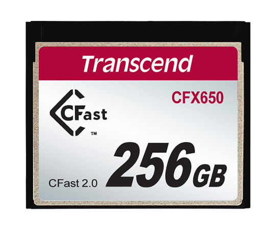 256GB CFast 2.0カード CFX650 TS256GCFX650