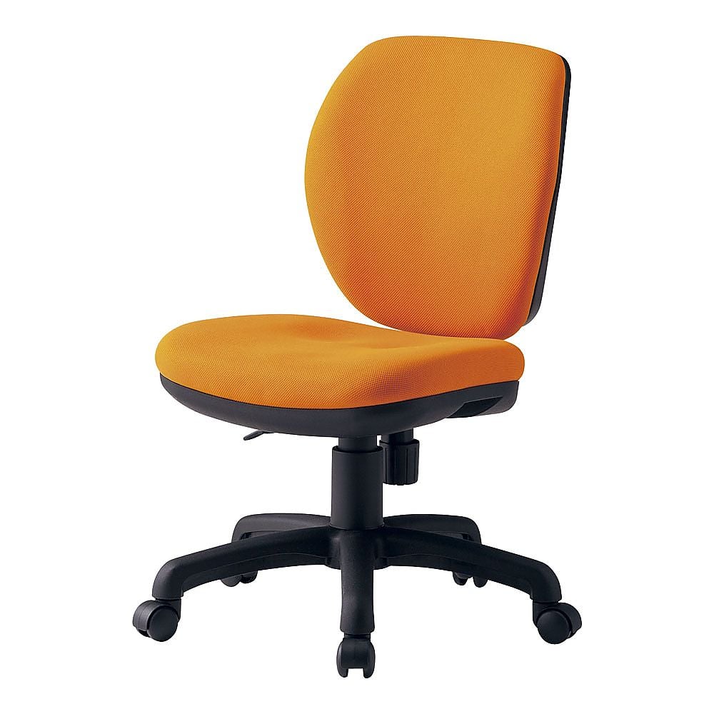 オフィスチェア(回転椅子)オレンジ UTEL701