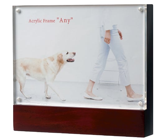 アクリルフレーム　エニー　2L判　ブラウン