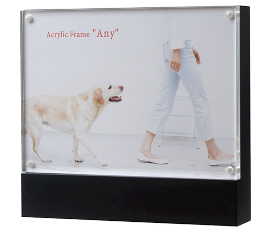 アクリルフレーム　エニー　2L判　ブラック