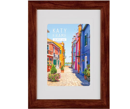 ケイティフレーム　2L判　ブラウン