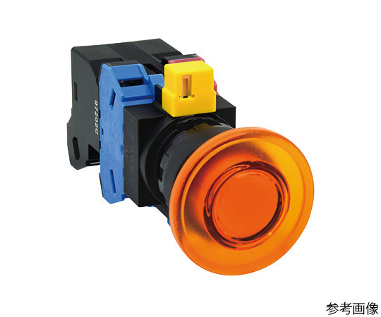 HW Series Illuminated Push Button Switch Φ 22 (Large LED) (Alternate Type) HW1L-A402M2A