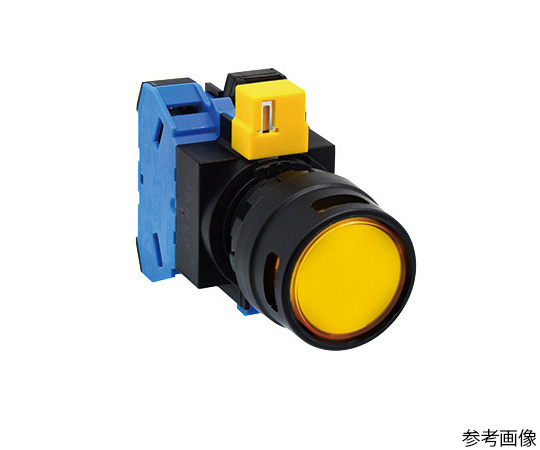 HW Series Illuminated Push Button Switch Φ 22 (Round-Protrusion Full Guard LED) (Alternate Type) HW1L-AF201Q2G