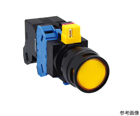 HW Series Illuminated Push Button Switch Φ 22 (Round-Protrusion Full Guard LED) (Alternate Type) HW1L-AF202D2A
