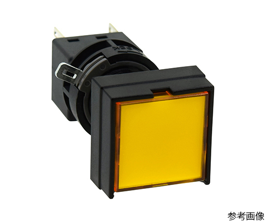 Φ16H6 Series, HA□L Type Illuminated Push Button Switch (Square) HA2L-M1C13Y