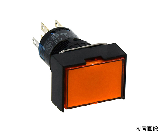 Φ16A6シリーズ照光押ボタンスイッチ（長角形3方向バリア付）