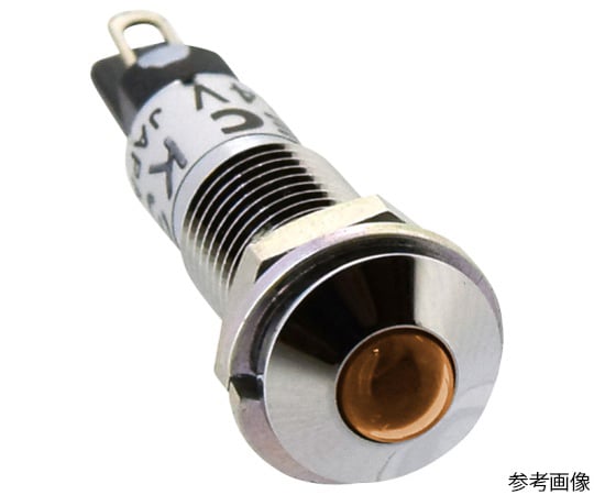 UPシリーズLED式小形表示灯Φ7（丸突形抵抗内蔵）