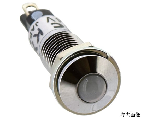 UPシリーズLED式小形表示灯Φ7（丸突形抵抗内蔵）