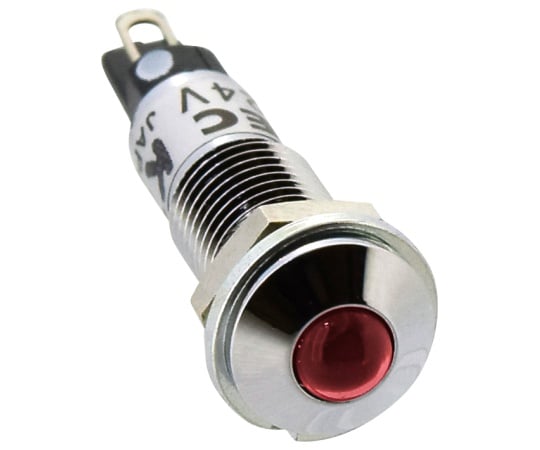 UPシリーズLED式小形表示灯Φ7（丸突形抵抗内蔵）