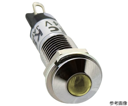 UPシリーズLED式小形表示灯Φ7（丸突形抵抗内蔵）