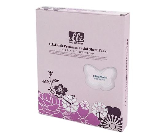 LLE プレミアムフェイシャルシートパック（ウルトラモイスト）1箱（5枚入）