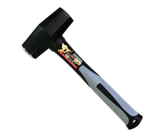大五郎 <黒> 石頭ハンマー グラスファイバー柄 1.3kg