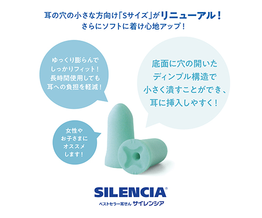 取扱を終了した商品です］サイレンシア Sサイズ 144個入 SILENCIA S 63