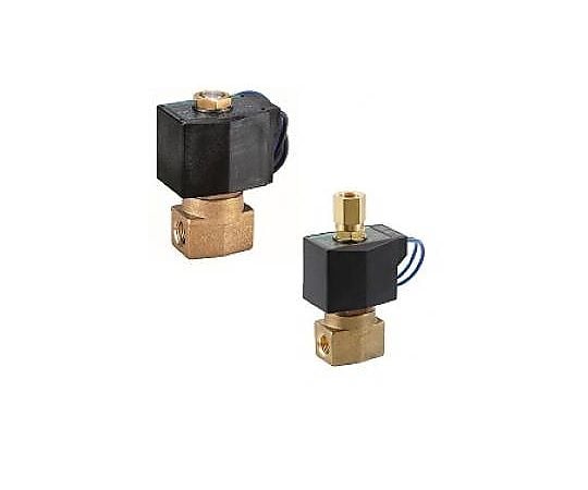 直動式2ポート弁　通電時開形