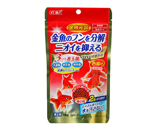 金魚元気 プロバイオフード色揚げ ジェックス Axel アズワン 金魚元気 プロバイオフード色揚げ ジェックス Axel アズワン