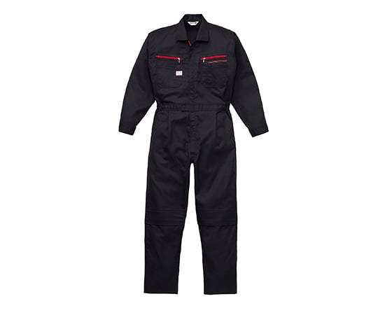 Auto-Bi 高機能つなぎ服 1280番 006ブラック（旧BC） 4L