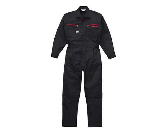Auto-Bi 高機能つなぎ服 1280番 006ブラック（旧BC） M