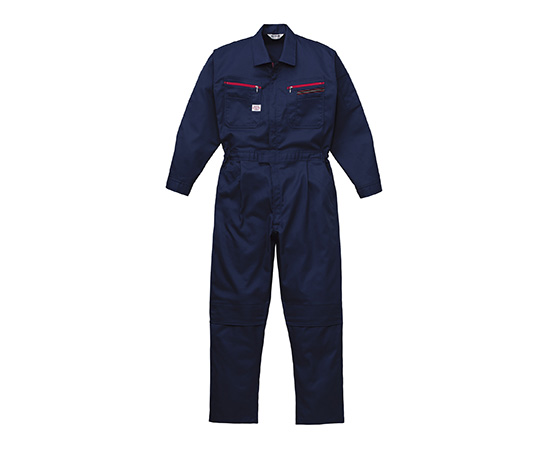 Auto-Bi 高機能つなぎ服 1280番 001ネイビーブルー（旧NB） 4L