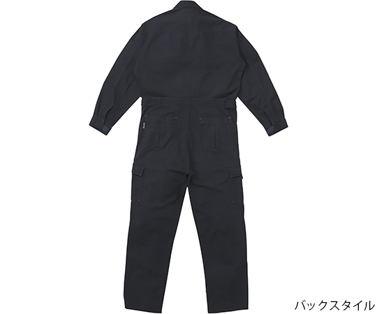 63-6491-82 つなぎ服 ネイビーブルー 3L 1-3900-NB-3L 【AXEL】 アズワン