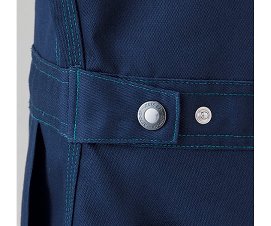 63-6495-49 4L 1-6200-NB-4L アズワン つなぎ服 ネイビーブルー 人気定番