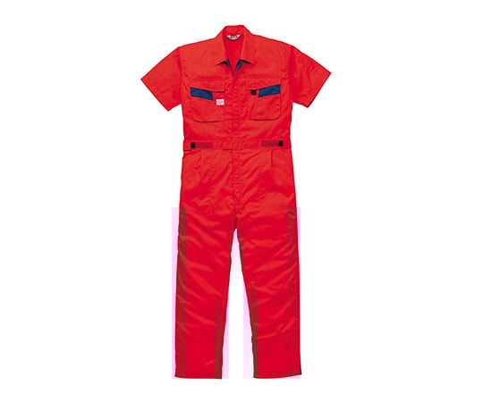 Auto-Bi 高機能つなぎ服 8301番 005レッド（旧RE） 4L