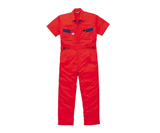 Auto-Bi 高機能つなぎ服 8301番 005レッド（旧RE） M