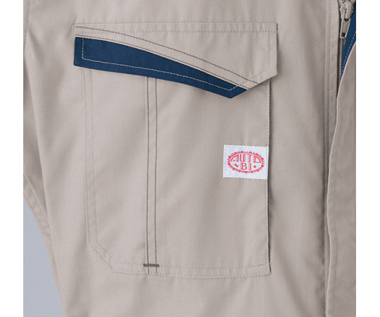 63-6501-63 5L 1-8901-NB-5L アズワン 防臭消臭抗菌半袖つなぎ服 ネイビーブルー NEW新品