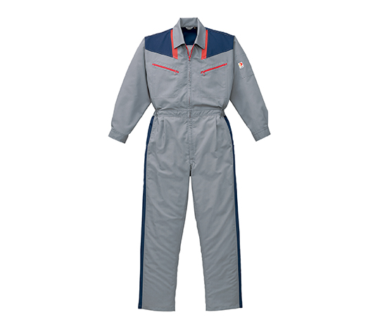 KANSAI uniform つなぎ服 254番 008シルバーグレー（旧SG） LL
