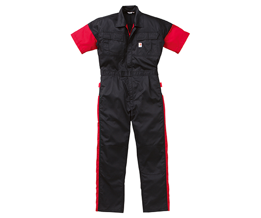 KANSAI uniform つなぎ服 257番 006ブラック（旧BC） 5L