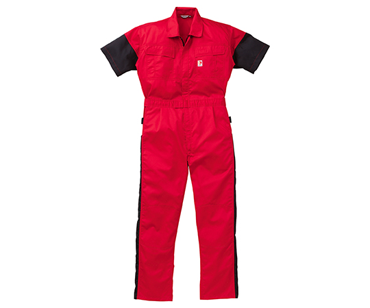 KANSAI uniform つなぎ服 257番 005レッド（旧RE） M