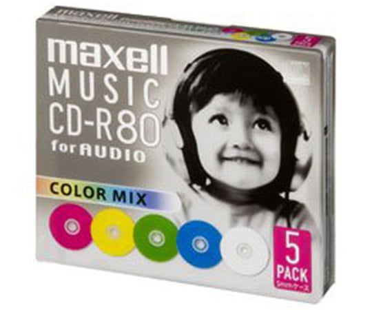 音楽用CD-R　5枚入