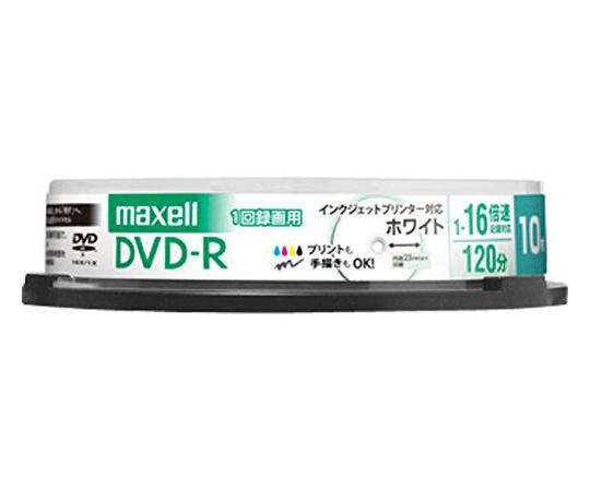 録画用DVD-R 10枚入 DRD120PWE.10SP