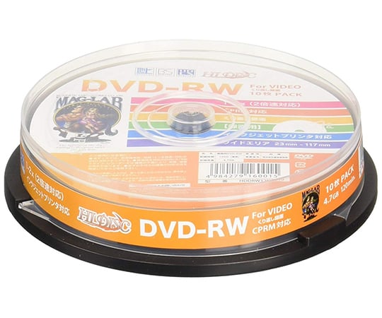 DVD-RW スピンドル 10枚入 HDDRW12NCP10