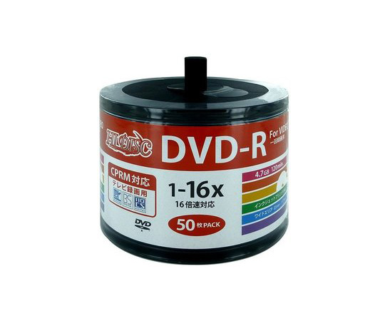 録画用DVD-R 50枚入 HDDR12JCP50SB2