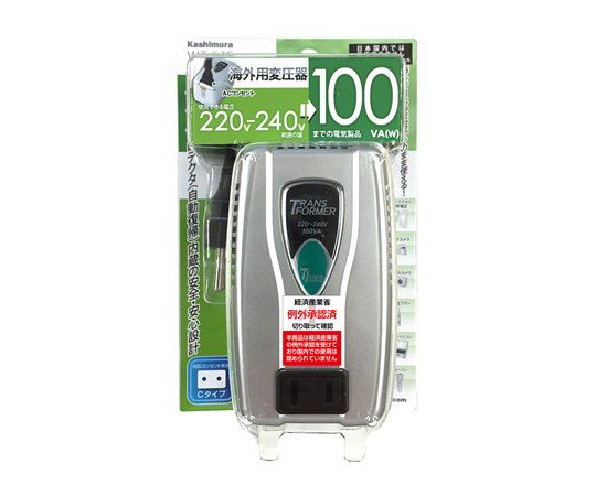 海外用変圧器　220-240V