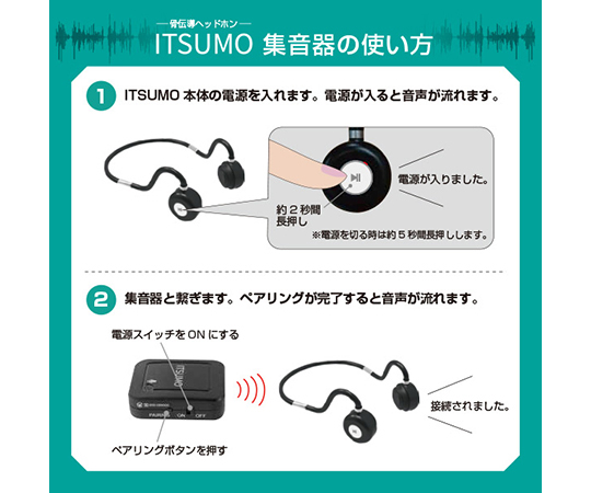 現在受注を停止している商品です］ワイヤレスイヤホン 骨伝導