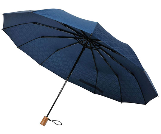 折りたたみ傘 12本骨傘 55cm 紺 SMV-40545