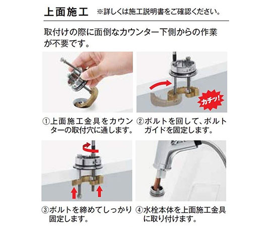 63-6525-34 ワンホール浄水器内蔵キッチン水栓 RJF-871Y 【AXEL】 アズワン