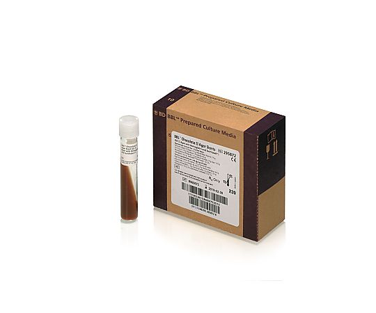 BD BBL（TM） チョコレートⅡ斜面培地 1個（10本入）