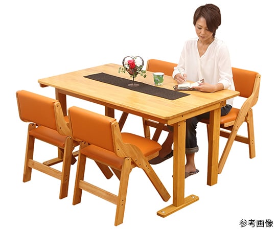 【大型商品※送料別途】中居木工63-6540-52　折りたたみテーブル　高さ65×幅120cm NK-2448