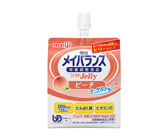 【軽減税率適用】［取扱停止］メイバランスソフトJelly　ピーチヨーグルト味as1-63-6545-87